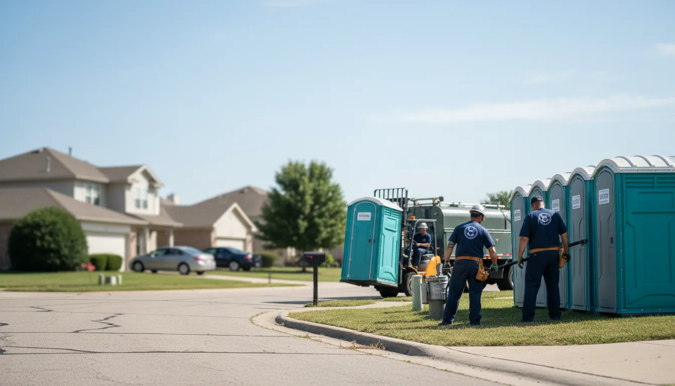 Porta Potty Rental in Sherrill, IA near me